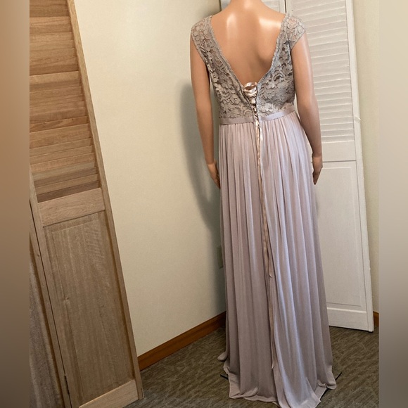 NWT size 16 Lace dress with long mesh skirt Bridesmaid Mother of the Bride Groom - Picture 9 of 13